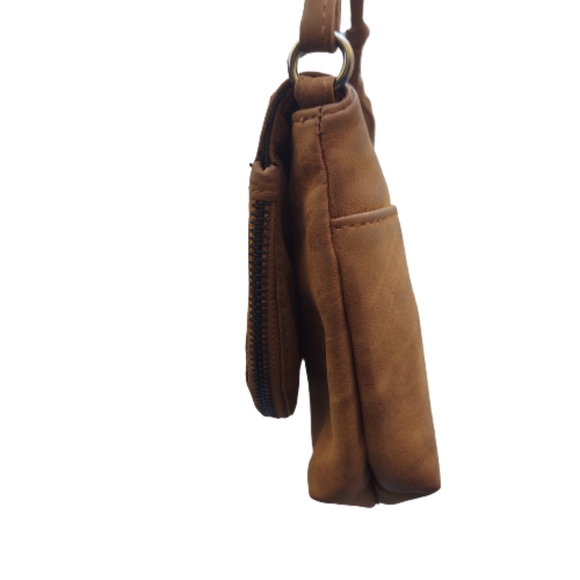 Fantasai Accessories Camel Crossbody Handbag - Picture 5 of 9